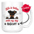 Personalized Miniature Pinscher Dog Mom Dad Mug, Custom Dog's Name Gift