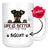 Personalized Miniature Pinscher Dog Mom Dad Mug, Custom Dog's Name Gift