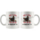 Personalized Miniature Pinscher 2 Dog Mom Dad Mug, Custom Dog's Name Gift
