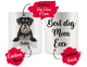 Personalized Miniature Schnauzer Dog Mom Dad Mug, Best Dog Owner Gift