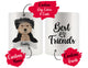 Personalized Morkie Dog Rescue Mom Dad Mug, Best Dog Owner Gift