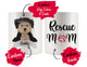 Personalized Morkie Dog Rescue Mom Dad Mug, Best Dog Owner Gift