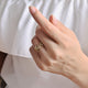 Elegant Butterfly & Flower Ring - Freedom Look