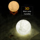 Air Humidifier 3D Moon Lamp Diffuser - Aroma Essential Oil