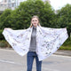 Butterfly Long Scarf - Autumn 2018 - Freedom Look