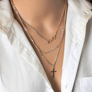 Multiple Layer Necklaces - Freedom Look
