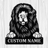 Personalized Newfoundland Metal Sign, Dog Owner Wall Art, Memorial Gift