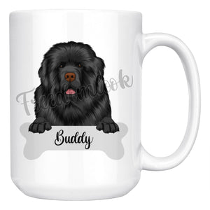 Personalized Newfoundland Dog Mom Dad Mug, Funny Dog Owner Gift