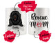 Personalized Newfoundland Dog Rescue Mom Dad Mug, Best Dog Owner Gift