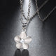 High Quality Original 925 Sterling Silver Flower Pendants & Necklace - Freedom Look