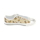 High & Low Top Canvas Women's Shoes - Monarch Butterfly - Freedom Look