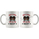 Personalized Papillon Dog Mom Dad Mug, Custom Dog's Name Gift