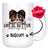 Personalized Papillon Dog Mom Dad Mug, Custom Dog's Name Gift