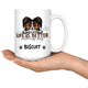 Personalized Papillon Dog Mom Dad Mug, Custom Dog's Name Gift