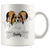 Personalized Papillon Dog Mom Dad Mug, Funny Dog Owner Gift
