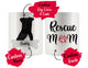 Personalized Patterdale Terrier Dog Rescue Mom Dad Mug, Best Dog Owner Gift