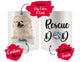 Personalized Pekingese Dog Rescue Mom Dad Mug, Best Dog Owner Gift
