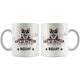 Personalized Pembroke Welsh Corgi Dog Mom Dad Mug, Custom Dog's Name Gift