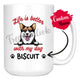 Personalized Pembroke Welsh Corgi Dog Mom Dad Mug, Custom Dog's Name Gift