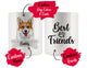 Personalized Pembroke Welsh Corgi Dog Rescue Mom Dad Mug, Best Dog Owner Gift