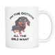 Dotson Dog Gifts - Dotson Dog Coffee Mug - Weiners Are A Girls Best Friend Mug - Great Gift For Dotson Owner - Freedom Look