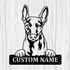 Personalized Pharaoh Hound Metal Sign, Dog Owner Wall Art, Memorial Gift