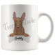 Personalized Pharaoh Hound Dog Mom Dad Mug, Funny Dog Owner Gift