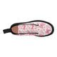 Pink Butterfly Canvas Women's Boots - Freedom Look