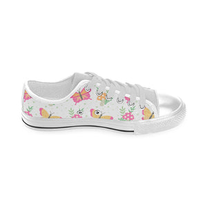 High & Low Top Canvas Women's Shoes - Lovely Butterflies - Freedom Look