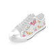 High & Low Top Canvas Women's Shoes - Lovely Butterflies - Freedom Look