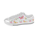 High & Low Top Canvas Women's Shoes - Lovely Butterflies - Freedom Look