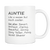 Aunt Definition Mug - Worlds Greatest Auntie - Sweetest Aunt Mug - Aunt Meaning Mug - Great Gift For Your Aunt - Freedom Look