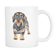Wirehaired Dachshund Mug - I Am Proud To Have A Wire-haired Dachshund Dog Doxie Mom Grandma Mug - Great Gift For Dachshunds Owners