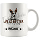 Personalized Podenco Dog Mom Dad Mug, Custom Dog's Name Gift