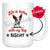 Personalized Podenco Dog Mom Dad Mug, Custom Dog's Name Gift