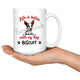 Personalized Podenco Dog Mom Dad Mug, Custom Dog's Name Gift