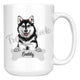Personalized Pomsky Dog Mom Dad Mug, Funny Dog Owner Gift