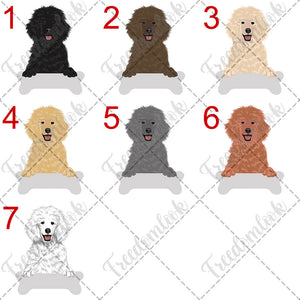 Personalized Poodle Dog Mom Dad Mug, Best Dog Owner Gift