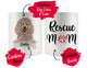 Personalized Portuguese Sheepdog Dog Rescue Mom Dad Mug, Best Dog Owner Gift