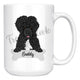 Personalized Portuguese Water Dog Dog Mom Dad Mug, Funny Dog Owner Gift