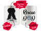 Personalized Portuguese Water Dog Dog Rescue Mom Dad Mug, Best Dog Owner Gift