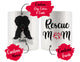 Personalized Portuguese Water Dog Dog Rescue Mom Dad Mug, Best Dog Owner Gift