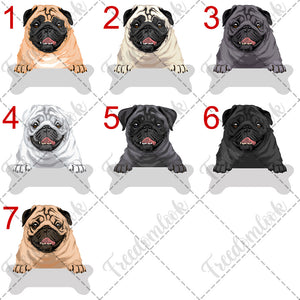 Personalized Pug Dog Rescue Mom Dad Mug, Best Dog Owner Gift