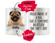 Personalized Pug Dog Mom Dad Mug, Funny Dog Owner Gift