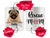 Personalized Pug Dog Rescue Mom Dad Mug, Best Dog Owner Gift