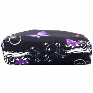 Red & Purple Butterfly Soft Foldable Shopping Bag - Freedom Look