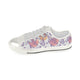 High & Low Top Canvas Women's Shoes - Purple Butterflies - Freedom Look