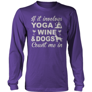 Limited Edition - Yoga Wine Dogs