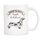 I Am Proud To Have A Dapple Dachshund Wiener Dog Doxie Mom Grandma Mug - Great Gift For Dachshunds Owners (2, - Freedom Look