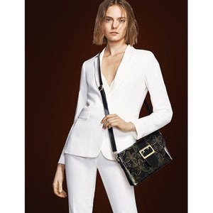 Elegant Leather Butterfly Purse & Crossbody Bag - Freedom Look